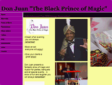 Tablet Screenshot of donjuanmagic.com